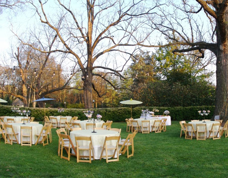 Indoor or Outdoor Wedding Reception